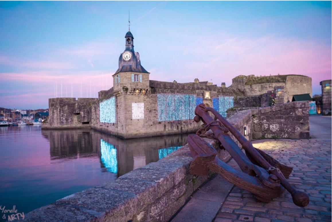 Yvana Au Coeur De La Ville Close Concarneau Kültér fotó